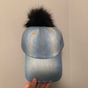 Pom Pom SnapBack Hat